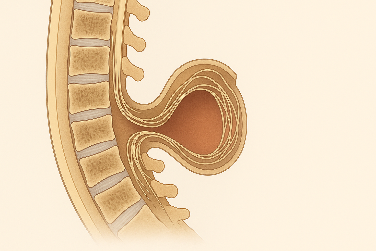 Síndrome da Medula Presa (Ancorada): sintomas, diagnóstico e tratamento
